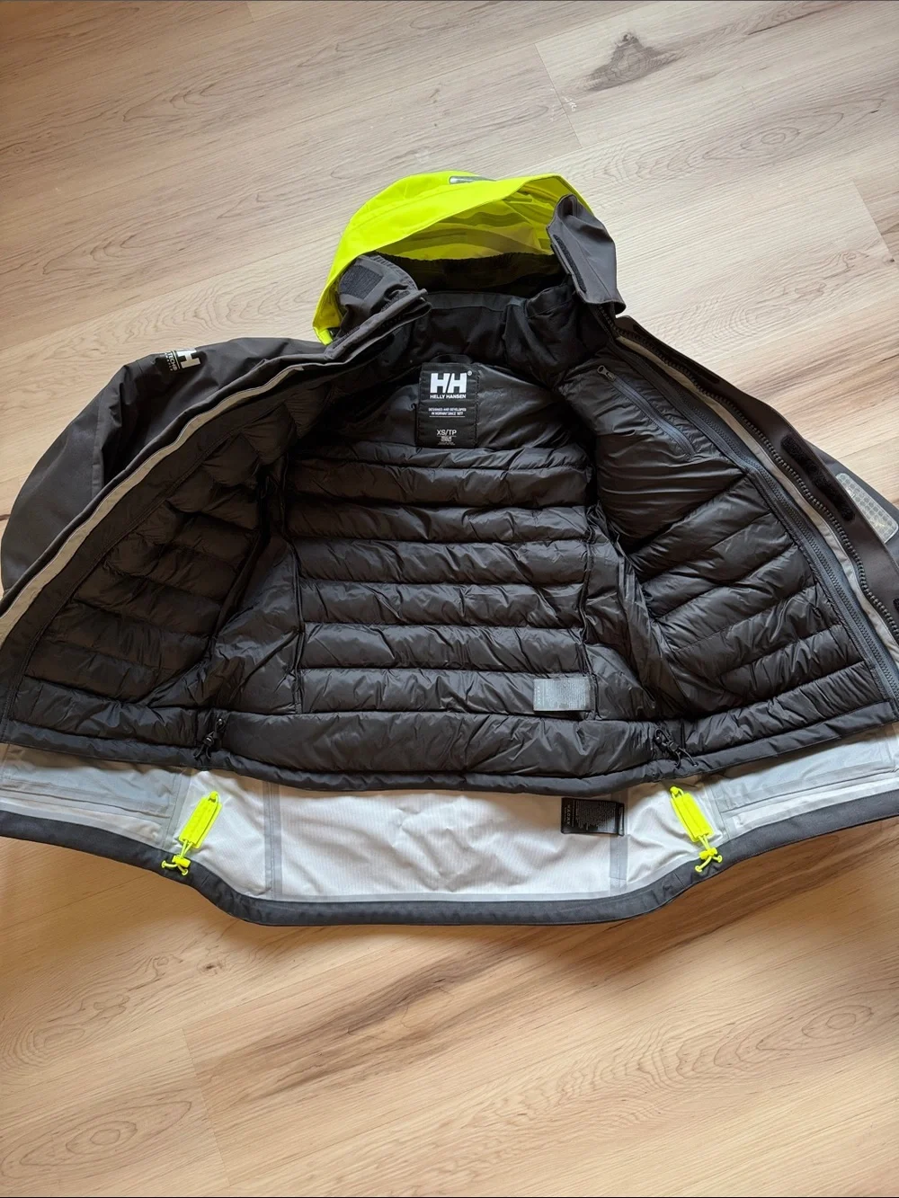 Helly Hansen Unisex Arctic Ocean 3-in-1 Parka Removable Hood and Down Layer